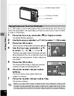 Preview for 66 page of Pentax 19165 - Optio A20 - Digital Camera Operating Manual