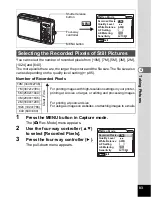 Preview for 85 page of Pentax 19165 - Optio A20 - Digital Camera Operating Manual