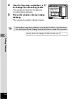 Preview for 86 page of Pentax 19165 - Optio A20 - Digital Camera Operating Manual