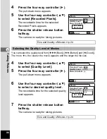 Preview for 98 page of Pentax 19165 - Optio A20 - Digital Camera Operating Manual