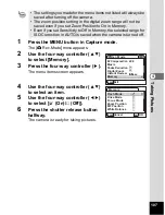 Preview for 109 page of Pentax 19165 - Optio A20 - Digital Camera Operating Manual