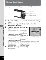 Preview for 112 page of Pentax 19165 - Optio A20 - Digital Camera Operating Manual