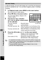 Preview for 120 page of Pentax 19165 - Optio A20 - Digital Camera Operating Manual