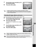 Preview for 129 page of Pentax 19165 - Optio A20 - Digital Camera Operating Manual