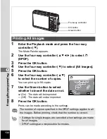 Preview for 134 page of Pentax 19165 - Optio A20 - Digital Camera Operating Manual