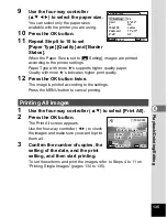 Preview for 137 page of Pentax 19165 - Optio A20 - Digital Camera Operating Manual