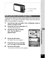 Preview for 145 page of Pentax 19165 - Optio A20 - Digital Camera Operating Manual