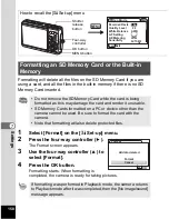 Preview for 160 page of Pentax 19165 - Optio A20 - Digital Camera Operating Manual