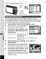 Preview for 166 page of Pentax 19165 - Optio A20 - Digital Camera Operating Manual