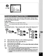 Preview for 169 page of Pentax 19165 - Optio A20 - Digital Camera Operating Manual