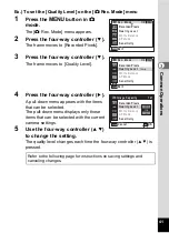 Preview for 43 page of Pentax 19196 - Optio E40 Digital Camera Operating Manual