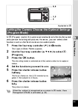 Preview for 53 page of Pentax 19196 - Optio E40 Digital Camera Operating Manual