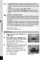 Preview for 70 page of Pentax 19196 - Optio E40 Digital Camera Operating Manual