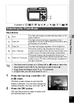 Preview for 73 page of Pentax 19196 - Optio E40 Digital Camera Operating Manual