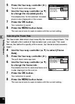 Preview for 92 page of Pentax 19196 - Optio E40 Digital Camera Operating Manual