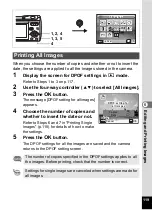 Preview for 121 page of Pentax 19196 - Optio E40 Digital Camera Operating Manual