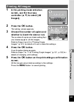 Preview for 125 page of Pentax 19196 - Optio E40 Digital Camera Operating Manual