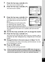 Preview for 137 page of Pentax 19196 - Optio E40 Digital Camera Operating Manual