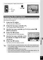 Preview for 147 page of Pentax 19196 - Optio E40 Digital Camera Operating Manual