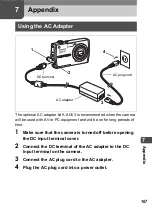 Предварительный просмотр 169 страницы Pentax 19231 - Optio T30 7.1MP Digital Camera Operating Manual