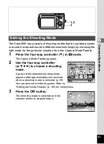 Preview for 53 page of Pentax 19251 - Optio M30 7.1MP Digital Camera Operating Manual