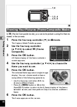 Preview for 68 page of Pentax 19251 - Optio M30 7.1MP Digital Camera Operating Manual