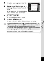 Preview for 85 page of Pentax 19251 - Optio M30 7.1MP Digital Camera Operating Manual