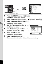 Preview for 98 page of Pentax 19251 - Optio M30 7.1MP Digital Camera Operating Manual