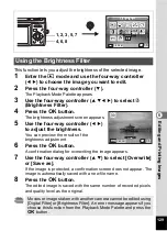 Preview for 131 page of Pentax 19251 - Optio M30 7.1MP Digital Camera Operating Manual