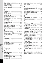 Preview for 186 page of Pentax 19251 - Optio M30 7.1MP Digital Camera Operating Manual