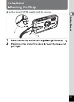 Предварительный просмотр 23 страницы Pentax 19271 - Optio W30 7.1 MP Digital Camera Operating Manual