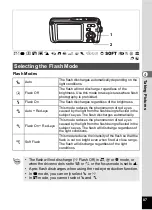 Предварительный просмотр 89 страницы Pentax 19271 - Optio W30 7.1 MP Digital Camera Operating Manual