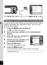 Предварительный просмотр 102 страницы Pentax 19271 - Optio W30 7.1 MP Digital Camera Operating Manual