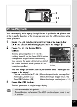 Предварительный просмотр 123 страницы Pentax 19271 - Optio W30 7.1 MP Digital Camera Operating Manual