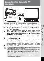 Предварительный просмотр 129 страницы Pentax 19271 - Optio W30 7.1 MP Digital Camera Operating Manual