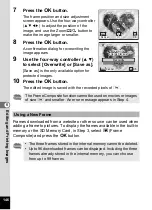 Предварительный просмотр 148 страницы Pentax 19271 - Optio W30 7.1 MP Digital Camera Operating Manual