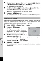 Предварительный просмотр 170 страницы Pentax 19271 - Optio W30 7.1 MP Digital Camera Operating Manual