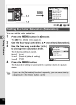 Preview for 96 page of Pentax 19301 - Optio M40 Digital Camera Operating Manual