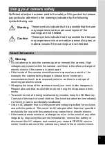 Preview for 3 page of Pentax 19342 - Optio S10 10MP Digital Camera Operating Manual