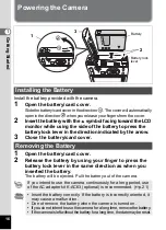 Preview for 18 page of Pentax 19342 - Optio S10 10MP Digital Camera Operating Manual