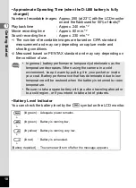 Preview for 20 page of Pentax 19342 - Optio S10 10MP Digital Camera Operating Manual