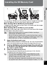 Preview for 25 page of Pentax 19342 - Optio S10 10MP Digital Camera Operating Manual