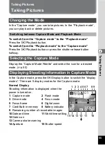 Preview for 57 page of Pentax 19342 - Optio S10 10MP Digital Camera Operating Manual