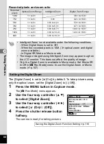 Preview for 88 page of Pentax 19342 - Optio S10 10MP Digital Camera Operating Manual