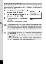 Preview for 102 page of Pentax 19342 - Optio S10 10MP Digital Camera Operating Manual