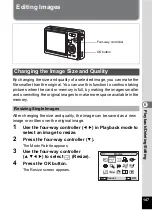 Preview for 149 page of Pentax 19342 - Optio S10 10MP Digital Camera Operating Manual