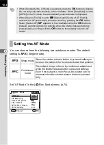 Preview for 106 page of Pentax 19541 Operating Manual