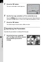 Preview for 188 page of Pentax 19541 Operating Manual