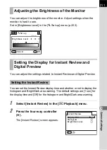 Preview for 213 page of Pentax 19541 Operating Manual