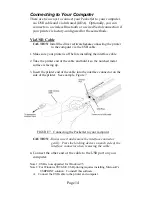 Preview for 24 page of Pentax 205571 - PocketJet 3 Plus B/W Direct Thermal Printer User Manual